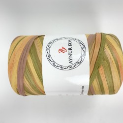 By Aynur Kos Degrade Yumuşak Örüm Rafya İp