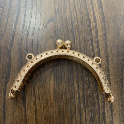 By Aynur Kos Gold Çanta Klipsi / Bursu 8,5 cm