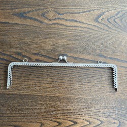 By Aynur Kos Gümüş Cüzdan Klipsi Metal Burs 30 cm