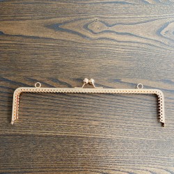 By Aynur Kos Gold Cüzdan Klipsi Metal Burs 30 cm