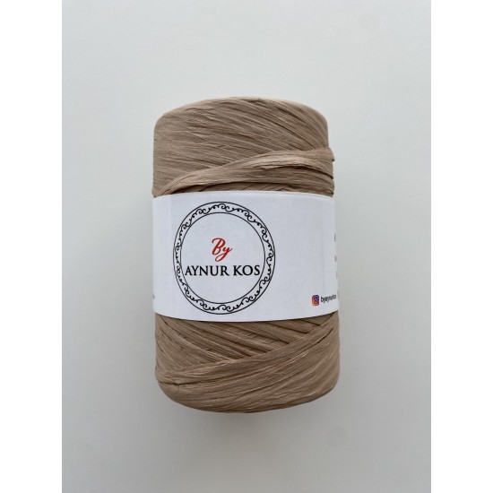 By Aynur Kos Vizon Yumuşak Örüm Rafya İp