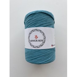 By Aynur Kos Mavi Yumuşak Örüm Rafya İp