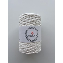 By Aynur Kos Beyaz Yumuşak Örüm Yerli Rafya