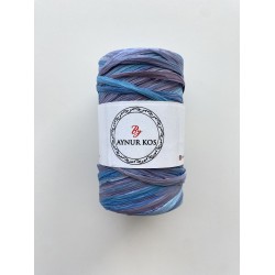 By Aynur Kos Degrade Yumuşak Örüm Rafya İp