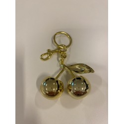 By Aynur Kos Gold Kiraz Çanta Süsü