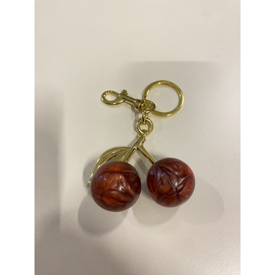 By Aynur Kos Kırmızı Kiraz Çanta Süsü