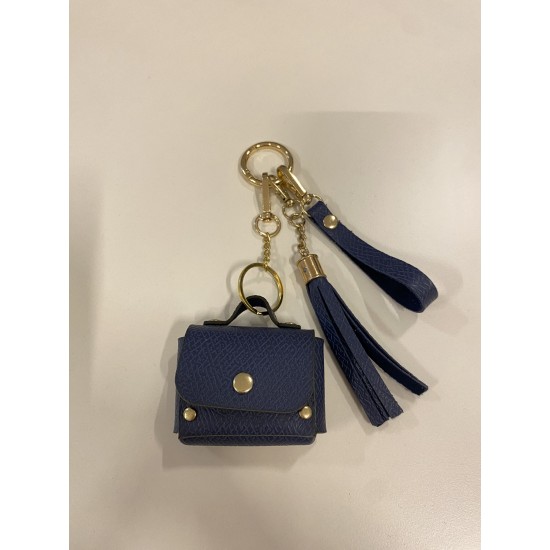 By Aynur Kos Lacivert Çanta Cüzdan Charmı 
