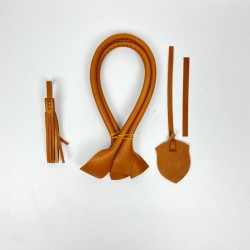 By Aynur Kos Gerçek Deri Taba Çanta Kiti