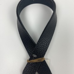 By Aynur Kos Siyah Spor Dikiş Çanta Askısı 42x2.5 cm