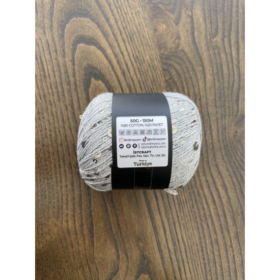 By Aynur Kos Unıque Pullu Örgü İpi 50gr. 150 mt.