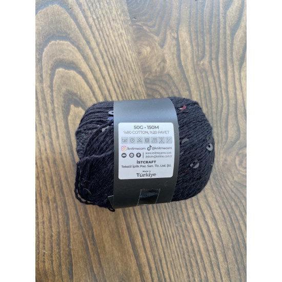 By Aynur Kos Unıque Pullu Örgü İpi 50gr. 150 mt.