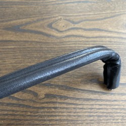 By Aynur Kos Knitme Gizli Çanta Bursu Yılan Derisi 22cm